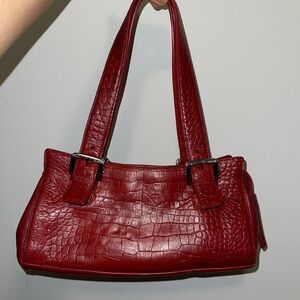 Red Alfani Leather shoulder bag